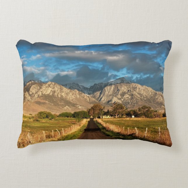 Lubken Canyon Road Decorative Cushion (Front)