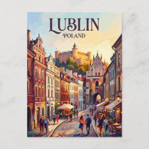 Lublin Poland Postcard