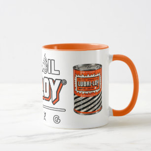 Lubri-Loy Costa Oil Racing Vintage Can Mug