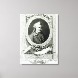 Luc de Clapiers Marquis of Vauvenargues Canvas Print