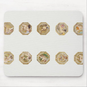 Luc-Olivier Merson festive staircase Hôtel de Vill Mouse Mat