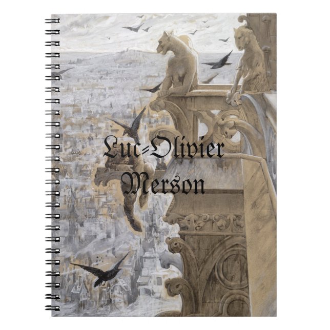 Luc-Olivier Merson Notre-Dame de Paris Notebook (Front)