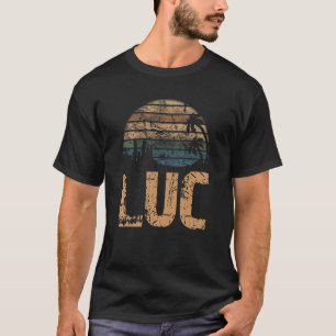 LUC Vintage Sunset College T-Shirt