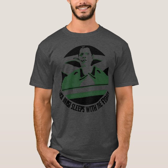 Luca Brasi sleeps with the fishes boy T-Shirt (Front)