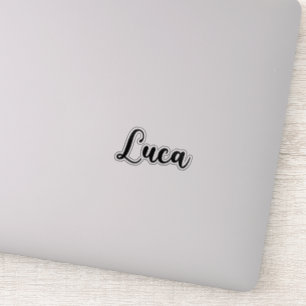Luca Name - Handwritten Calligraphy