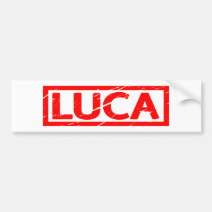 Luca Stamp Bumper Sticker
