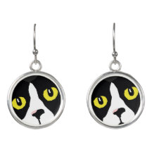 Lucas funky pop-art drop earrings