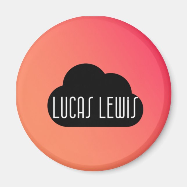 Lucas Lewis Logo Magnet (Front)