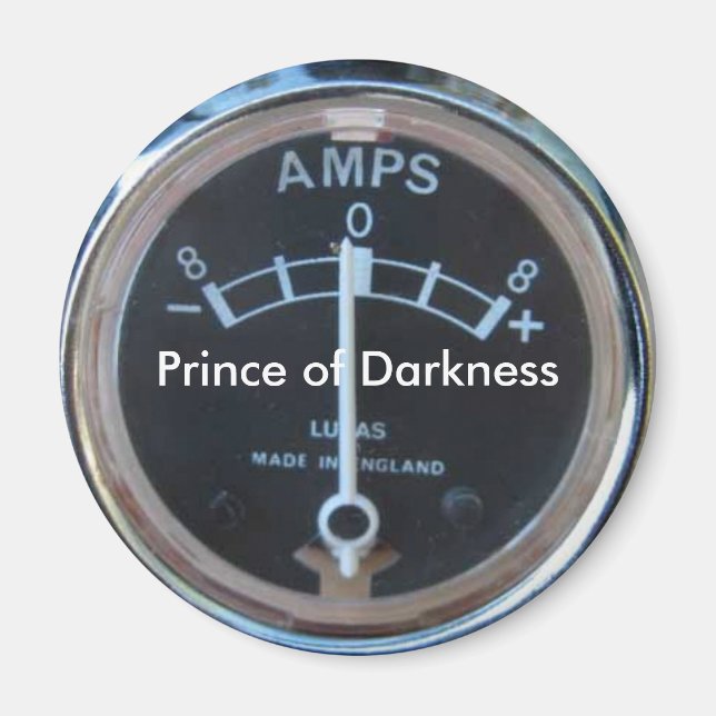 Lucas, Prince of Darkness Magnet (Front)