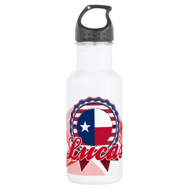 Lucas, TX 532 Ml Water Bottle (Front)