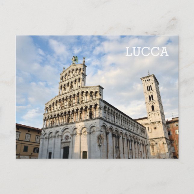 Lucca, Italy Postcard (Front)