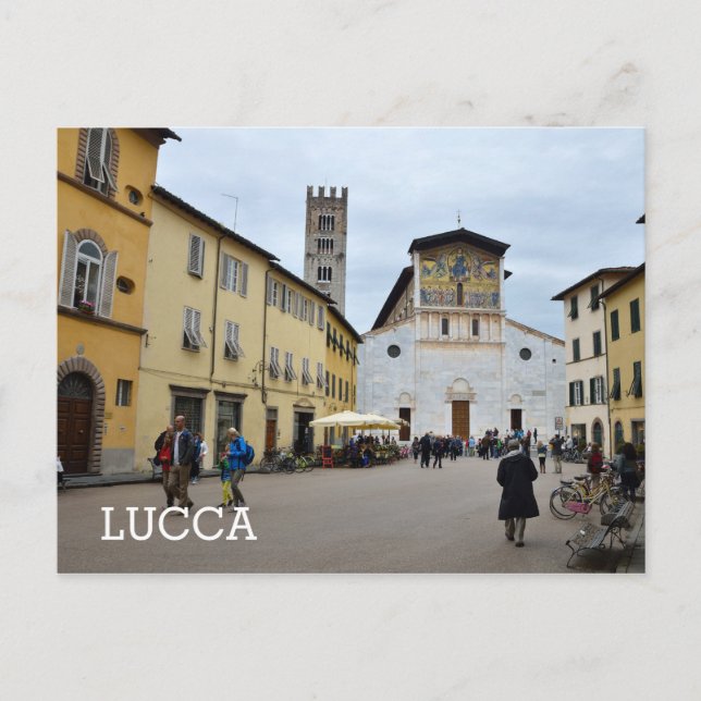 Lucca, Italy Postcard (Front)