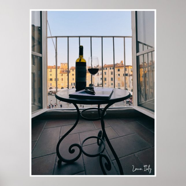 Lucca, Italy Poster (Front)