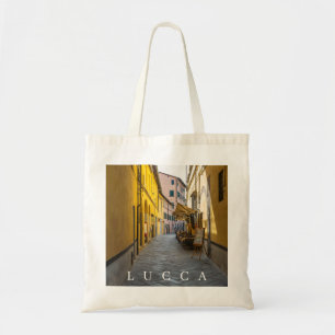 Lucca street view tote bag