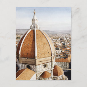"Luce di Firenze" The Duomo Italy Watercolor Postcard