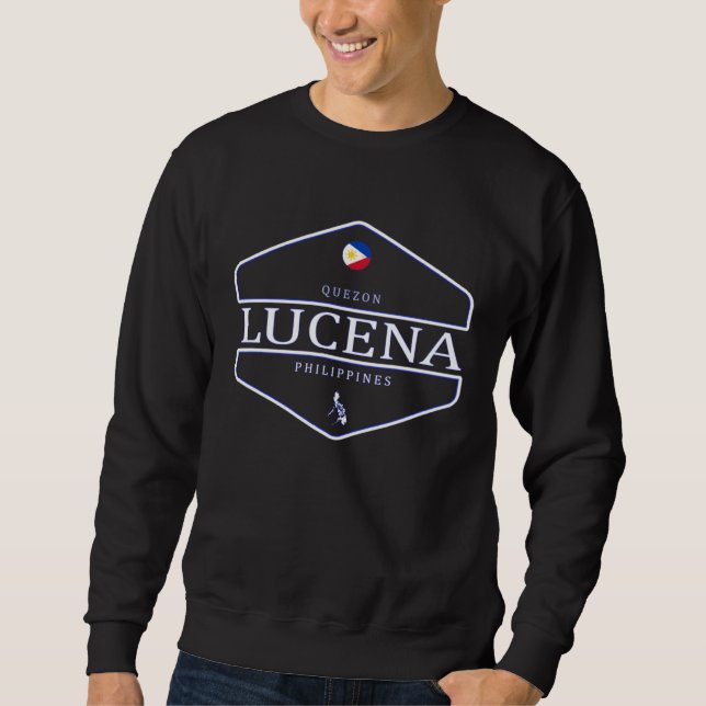 Lucena  Philippines Sweatshirt (Front)
