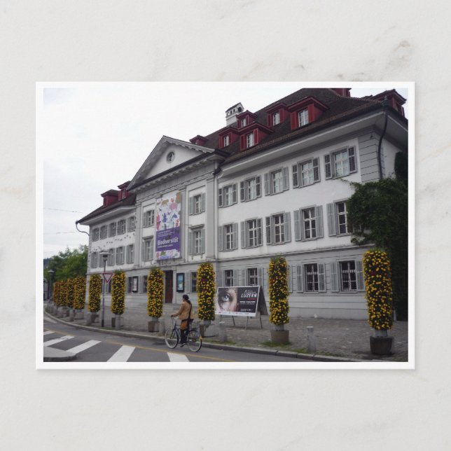 lucerne architecture postcard (Front)