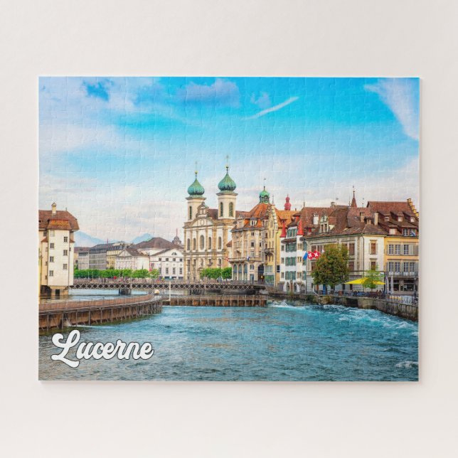 Lucerne, Switzerland Jigsaw Puzzle (Horizontal)