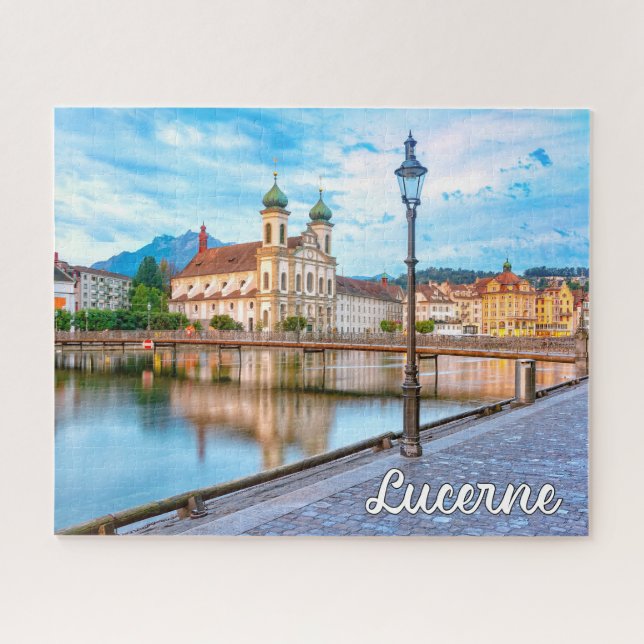 Lucerne, Switzerland Jigsaw Puzzle (Horizontal)