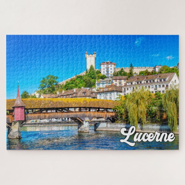 Lucerne, Switzerland Jigsaw Puzzle (Horizontal)