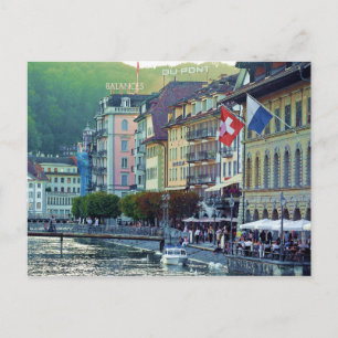Lucerne Switzerland Post Card