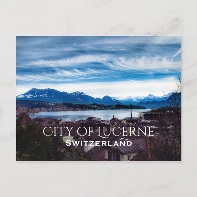 Lucerne, Switzerland Postcard (Front)
