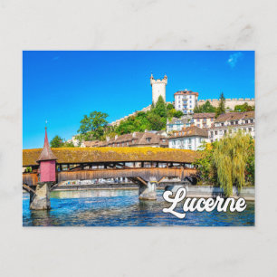 Lucerne, Switzerland Postcard