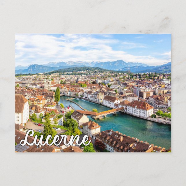 Lucerne, Switzerland Postcard (Front)