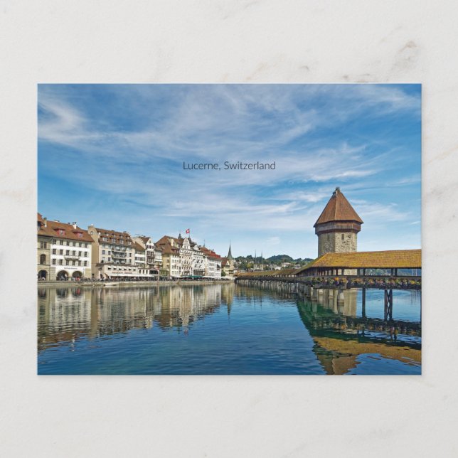 Lucerne, Switzerland Postcard (Front)