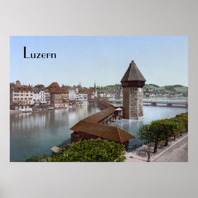 Lucerne, Switzerland Poster (Front)