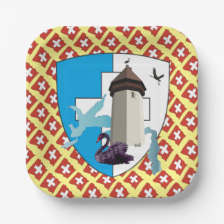 Lucerne Switzerland Suisse Svizzera Switzerland Pl Paper Plate