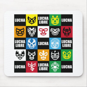 LUCHA#35c Mouse Mat