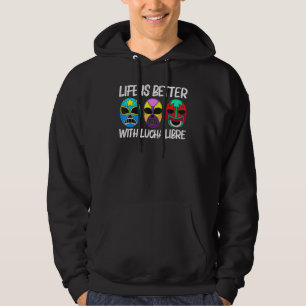 Lucha Libre Art For Men Women Wrestling Wrestler M Hoodie