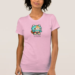 Lucha Libre Cat Mask Mexican Wrestling, La Flecha T-Shirt