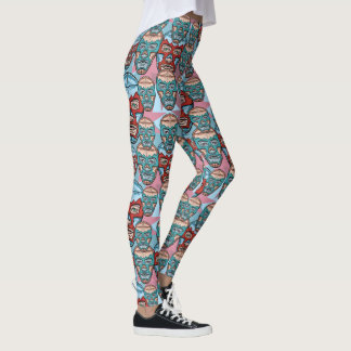 Lucha Libre Mexican wrestler Luchador Leggings