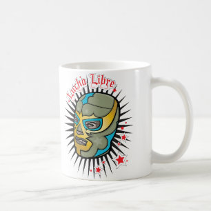 Lucha Libre Mexican Wrestling Mask Coffee Mug