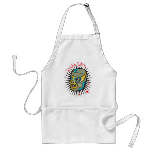 Lucha Libre Mexican Wrestling Mask Standard Apron