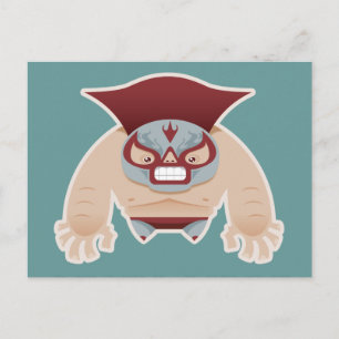 Lucha Libre postcard