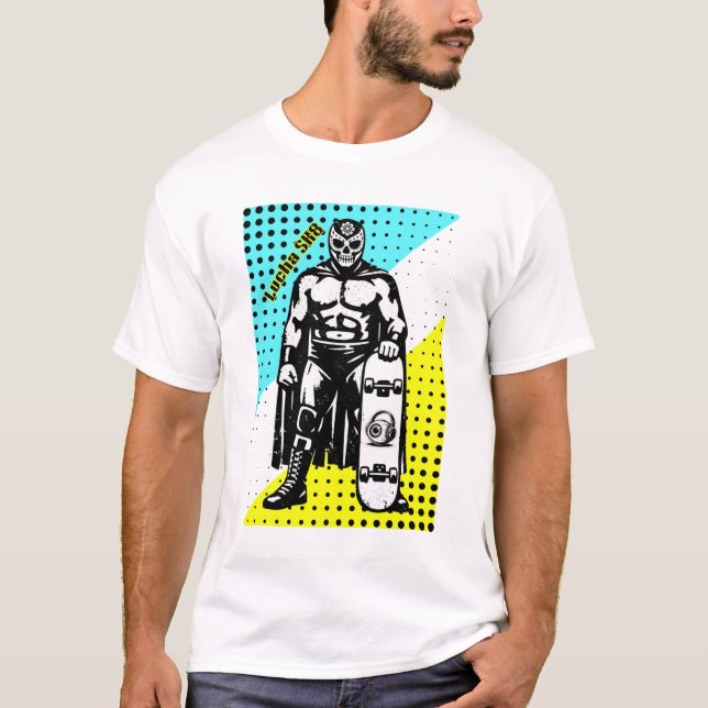 Lucha Sk8 T-shirt (Front)