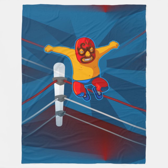 luchador blanket (Front)