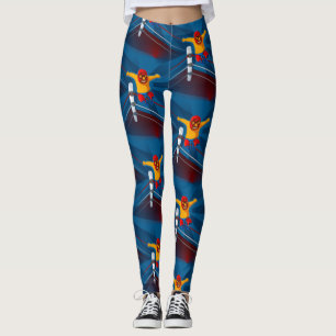luchador leggings
