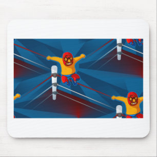 luchador mouse mat