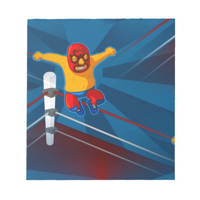 luchador notepad (Front)