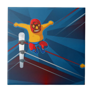 luchador tile