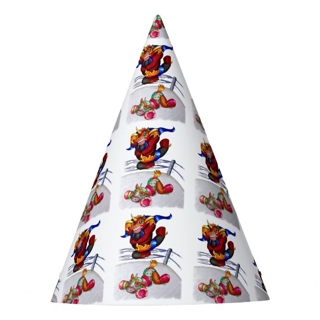 Luchadores Party Hat (Front)