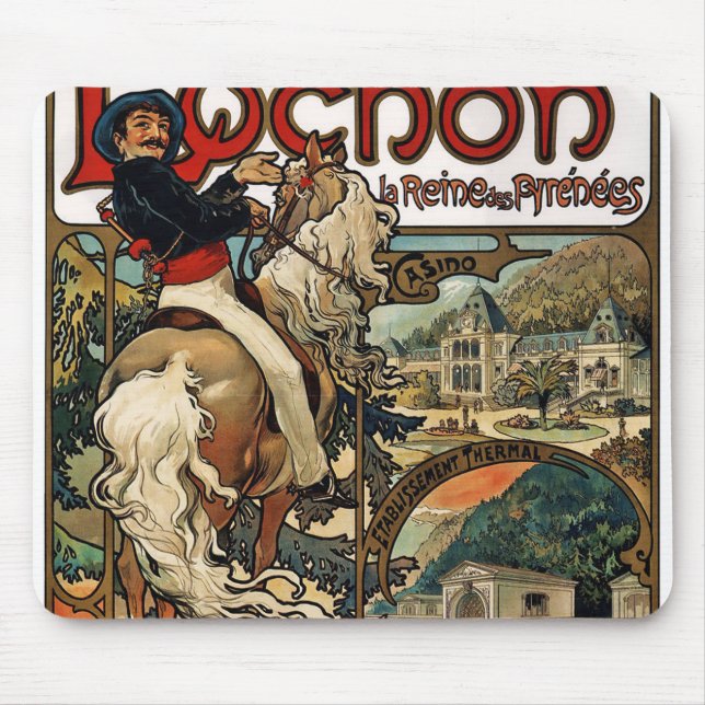 Luchon, Mucha Mouse Mat (Front)