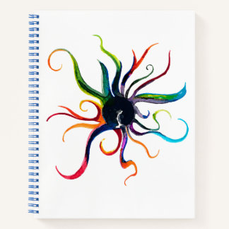 LUCI spiral notebk, 8.5x11, hard cover Notebook