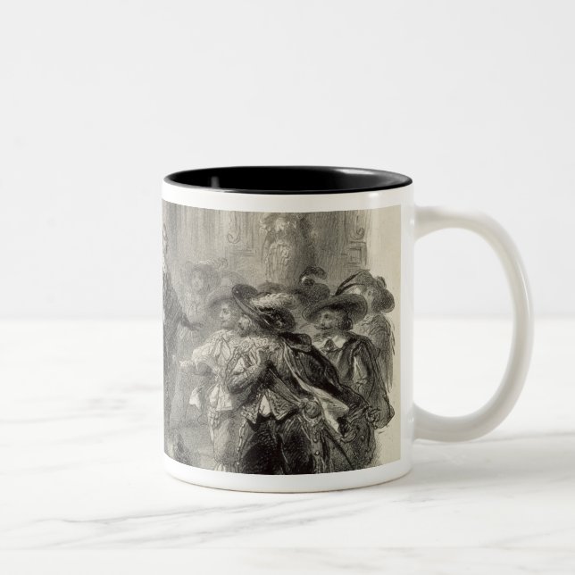 Lucia de Lammermoor' the opera Two-Tone Coffee Mug (Right)