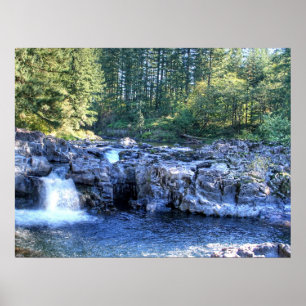 Lucia falls Spring1 Poster