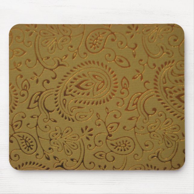 Lucia Gold Mouse Mat (Front)